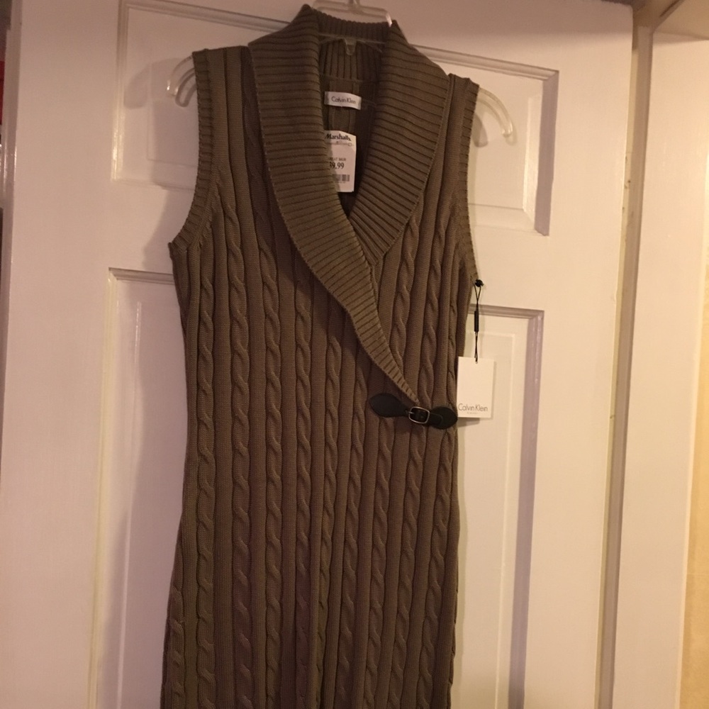 LAST CALL!!! Calvin Klein sweater Dress